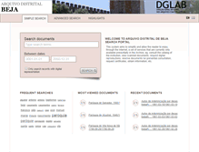 Tablet Screenshot of digitarq.adbja.dgarq.gov.pt