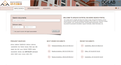 Desktop Screenshot of digitarq.adavr.dgarq.gov.pt
